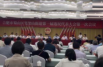 我司受邀参加笔架山街道第一届选民代表大会第一次会议